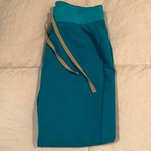 Figs teal zamora joggers